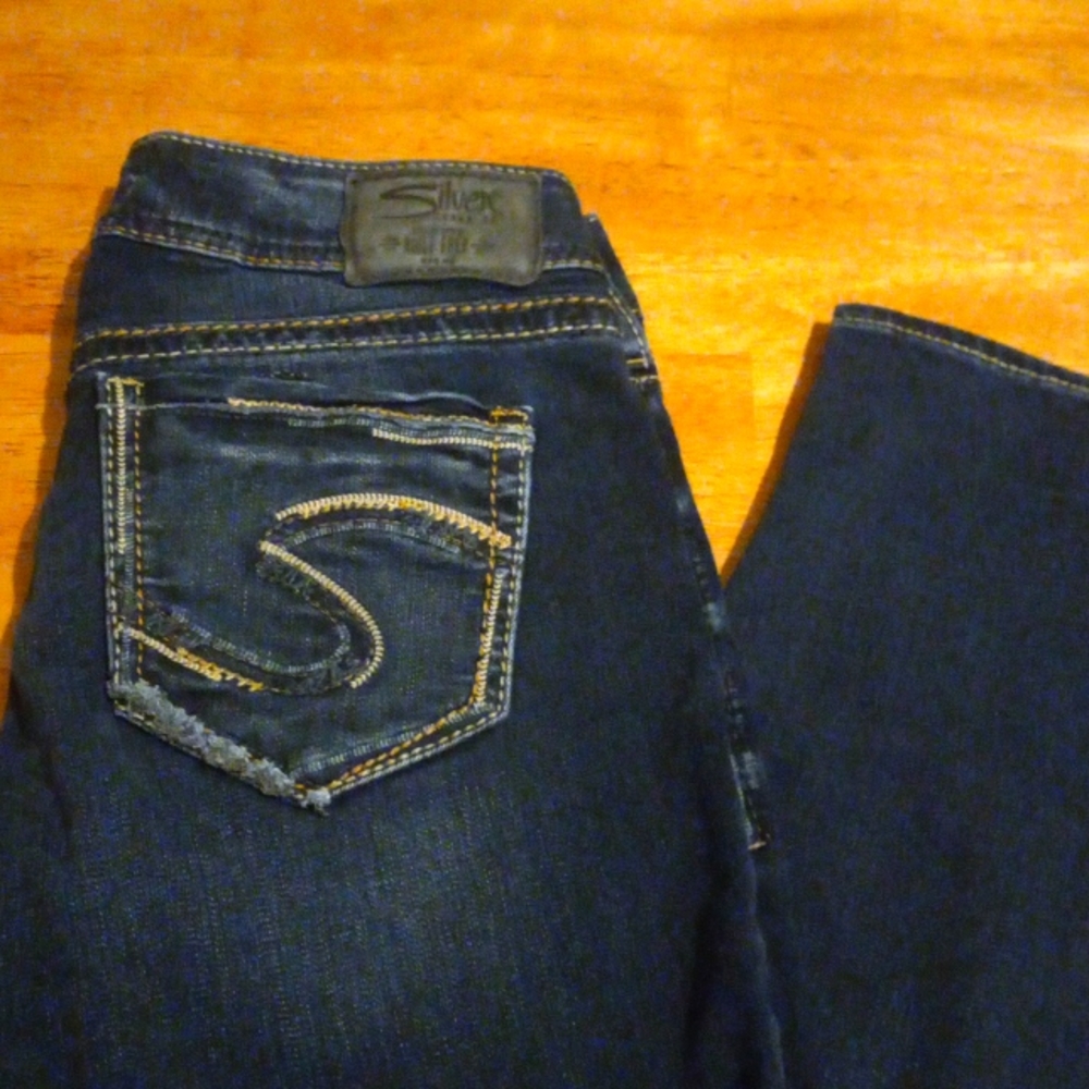 Silver "Suki" skinny jeans 28